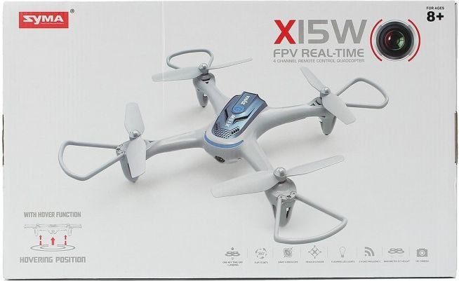Квадрокоптер Syma X15W купить | ELMIR - цена, отзывы, характеристики