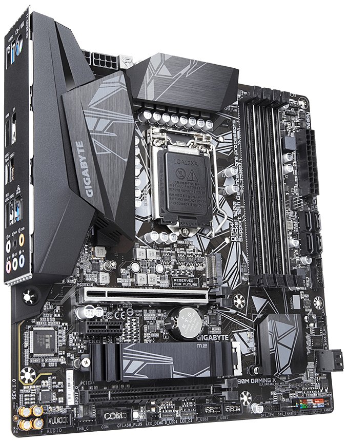Материнская плата GigaByte Z490M Gaming X s-1200 Z490 купить | Elmir ...