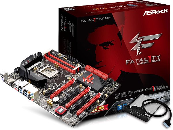 Материнская плата ASRock Fatal1ty Z87 Professional s-1150 Z87 купить ...