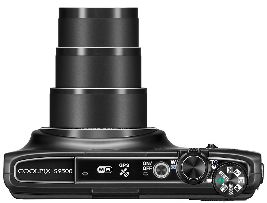 Цифровая фотокамера Nikon Coolpix S9500 Black купить | ELMIR