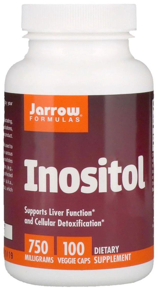 Инозитол Jarrow Formulas 750 мг 100 вегетарианских капсул (JRW01024 ...