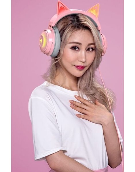 Наушники Razer Kraken Kitty Edition Quartz (RZ04-02980200-R3M1
