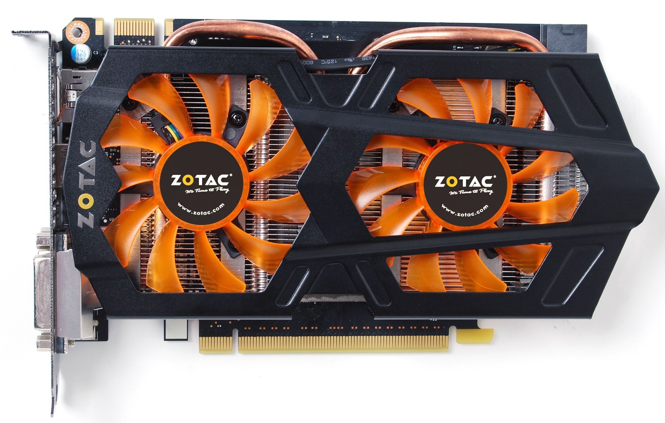 Видеокарта Zotac PCI-E GeForce GTX650 Ti Boost 2GB DDR5 (ZT-61201