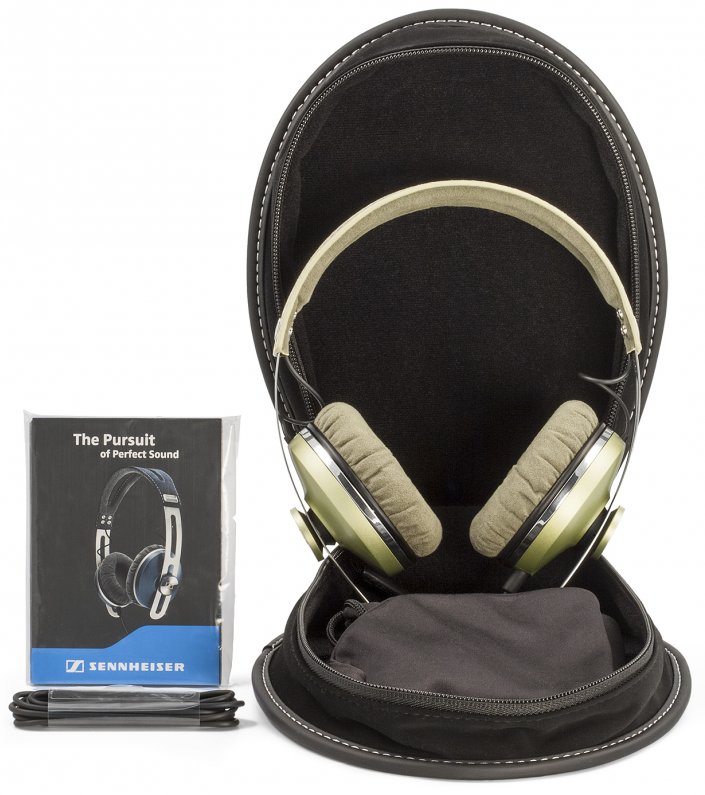 Наушники Sennheiser Momentum OnEar Green купить ELMIR цена, отзывы, характеристики