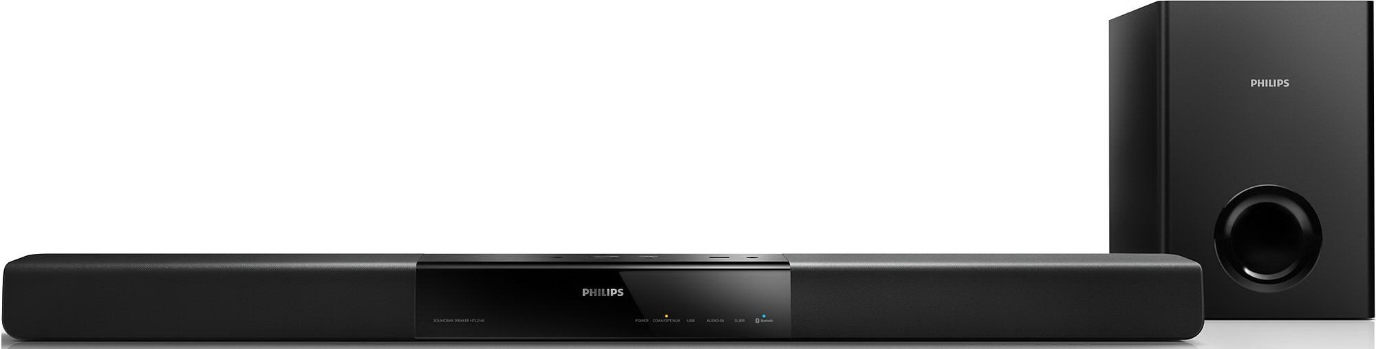 Саундбар Philips HTL2160/12 купить | ELMIR - цена, отзывы, характеристики