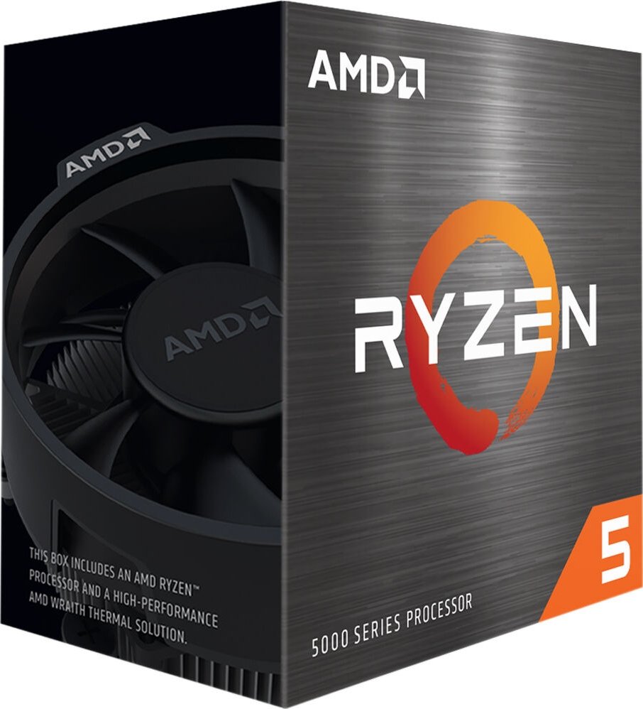 CPU Ryzen 5 5600x Процесор AMD Ryzen 5 5600X (6C/12T, 3.7-4.6GHz,32MB,65W,AM4