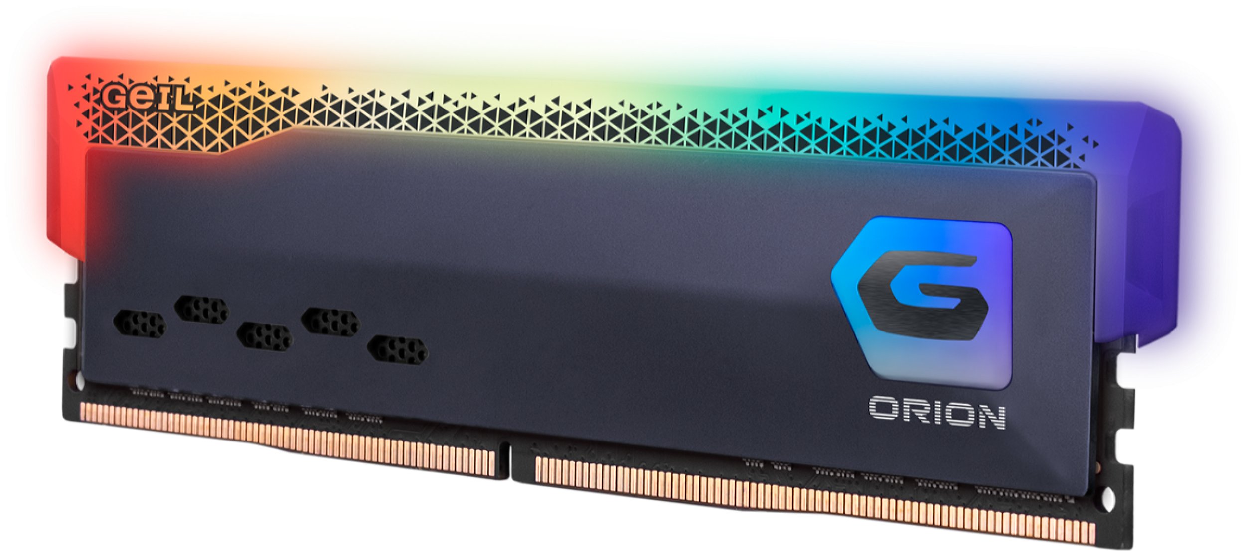 Модуль памяти GEIL DDR4 16GB 2x8GB 3200MHz Orion Titanium Gray RGB