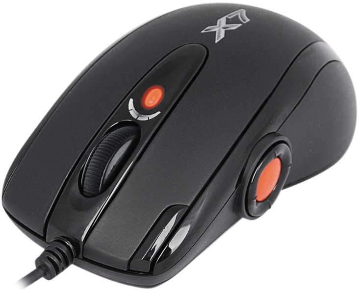 Мышь A4Tech XL-755BK Laser Black USB купить | ELMIR - цена, отзывы ...