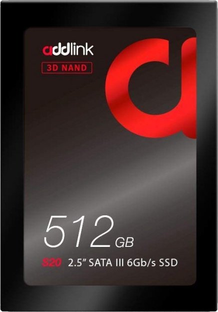 Sata Ssd Addlink 512gb Ssd SSD-накопитель SATA 512GB Addlink S20