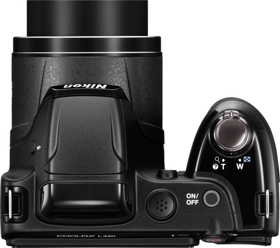 Цифровая фотокамера Nikon Coolpix L320 Black купить | ELMIR - цена