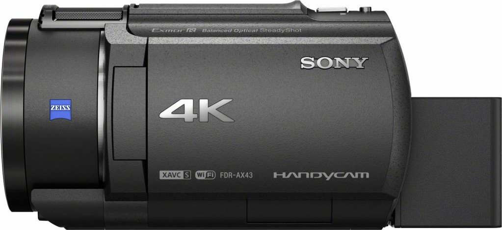 Цифровая видеокамера Sony 4K Flash Handycam FDR-AX43 Black (FDRAX43B ...