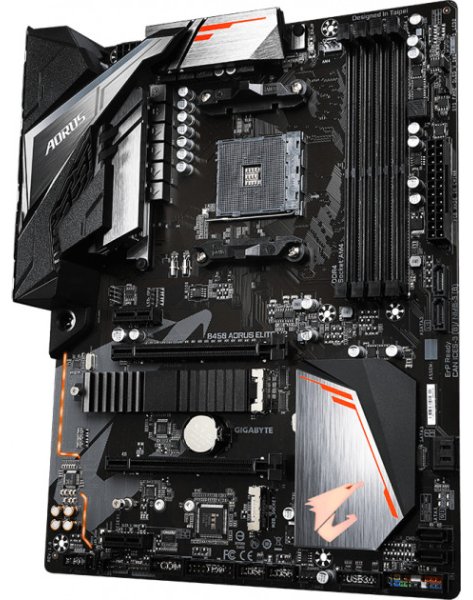 Материнская плата Gigabyte B450 AORUS Elite V2 s-AM4 B450 купить