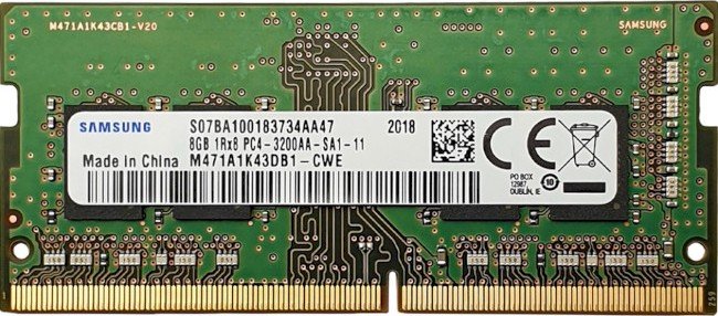Модуль памяти SO-DIMM Samsung DDR4 8GB 3200MHz (M471A1K43EB1-CWE ...
