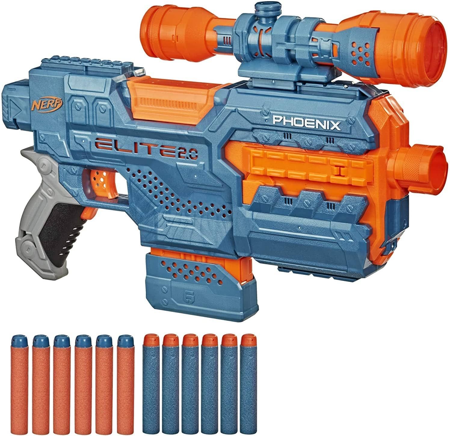 Бластер Nerf Elite 2.0 Phoenix CS-6 (E9961) купить | ELMIR - цена