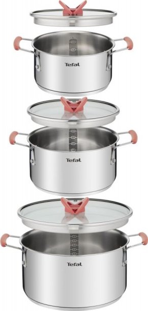 Набор посуды Tefal Opti Space (G720S674) купить | ELMIR - цена, отзывы ...