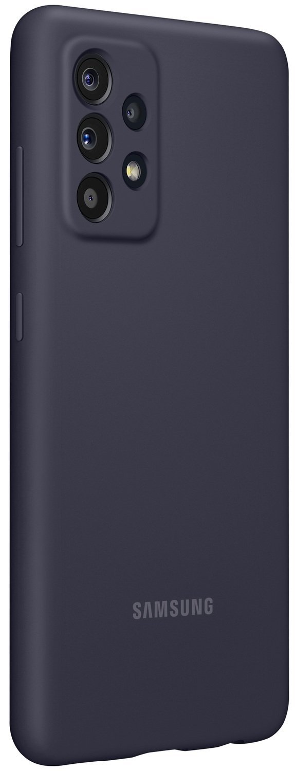 Чехол для Samsung Galaxy A52 A525 Silicone Cover Black (EF-PA525TBEGRU ...