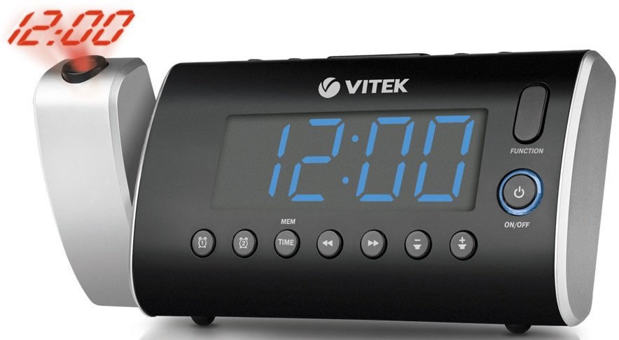 Радио-будильник Vitek VT-3519 купить | ELMIR - цена, отзывы, характеристики