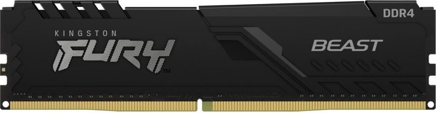 Модуль памяти Kingston Fury DDR4 16GB 2x8GB 3600MHz Beast Black