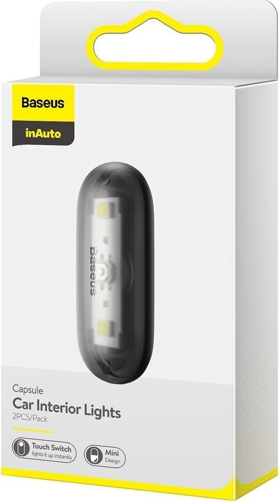Фонарь Baseus Capsule Car Interior Lights Black (DGXW-01) купить ...