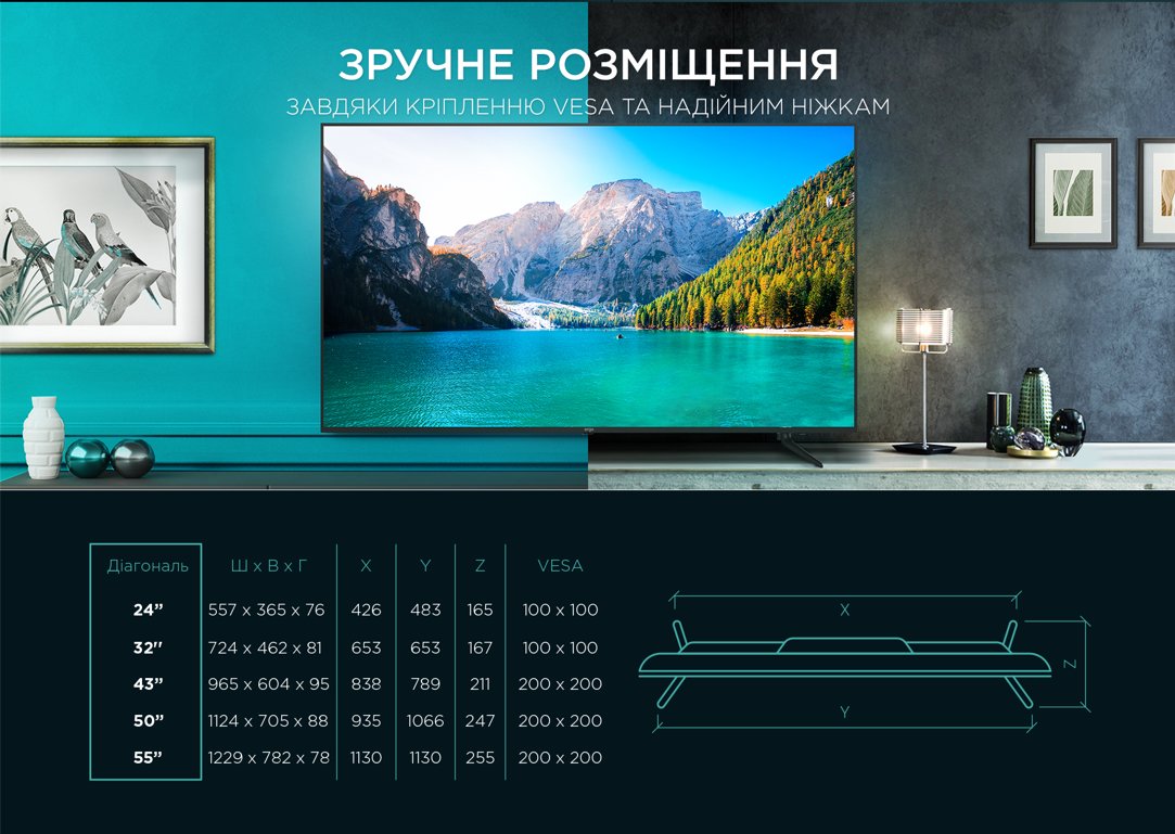 Телевизор Ergo 43DUS6000 купить | Elmir - цена, отзывы, характеристики