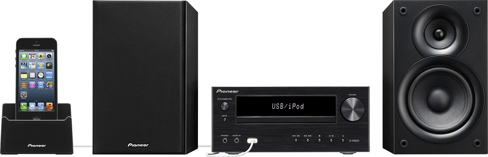 Музыкальный центр Pioneer X-HM21-K купить | ELMIR - цена, отзывы ...