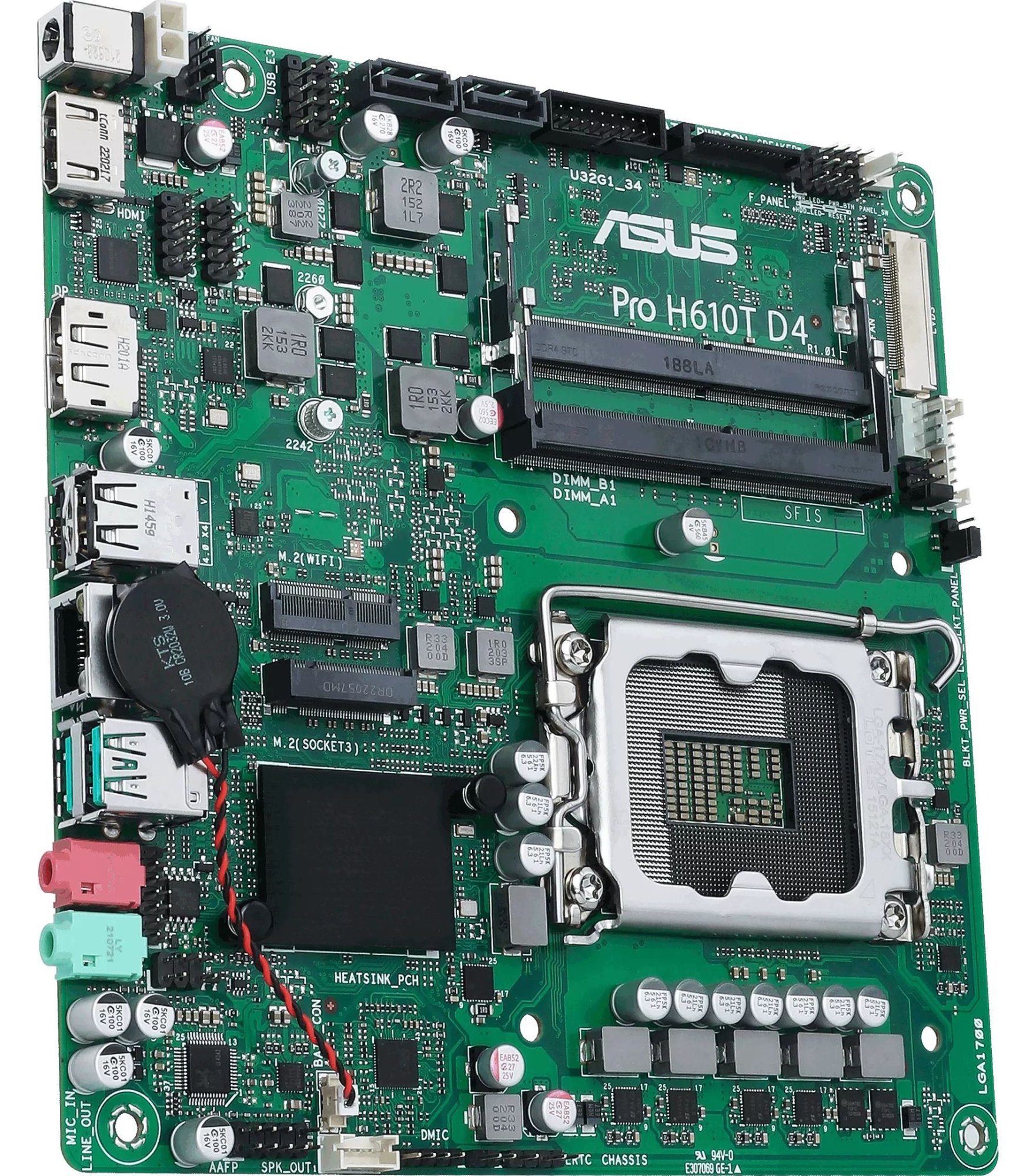 Материнская плата Asus Pro H610T D4-CSM s-1700 H610 купить | Elmir ...