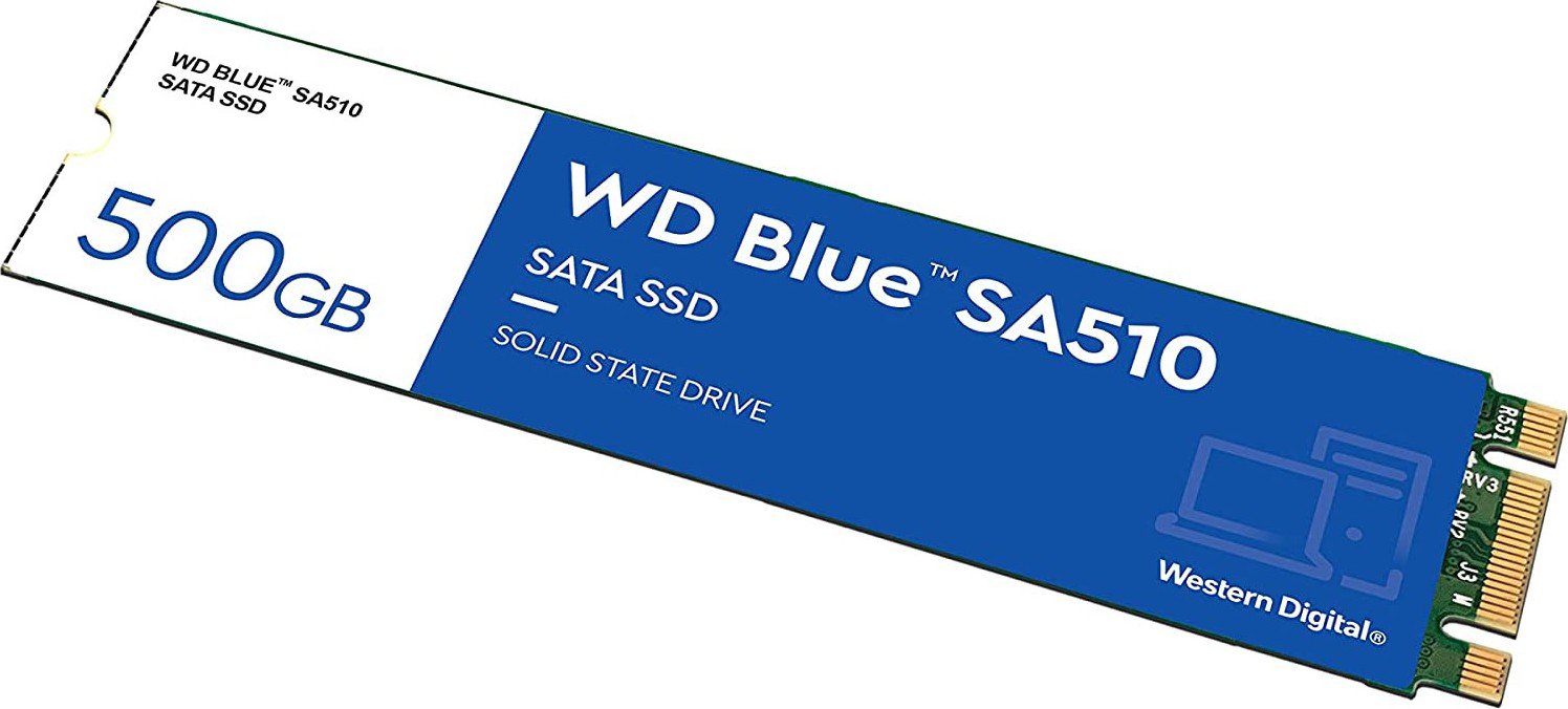 SSD-накопитель M.2 500GB WD Blue SA510 (WDS500G3B0B) купить