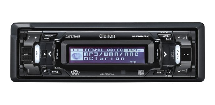 Автомагнитола Clarion DXZ-675USB купить | ELMIR - цена, отзывы
