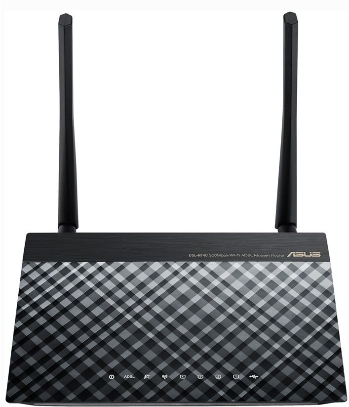 ADSL-роутер Asus DSL-N14U купить | ELMIR - цена, отзывы, характеристики