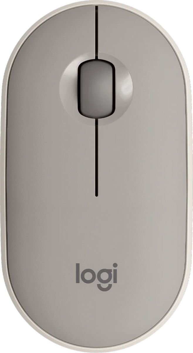 Мышь Logitech Pebble M350 Wireless/BT Sand (910-006751) купить | ELMIR ...