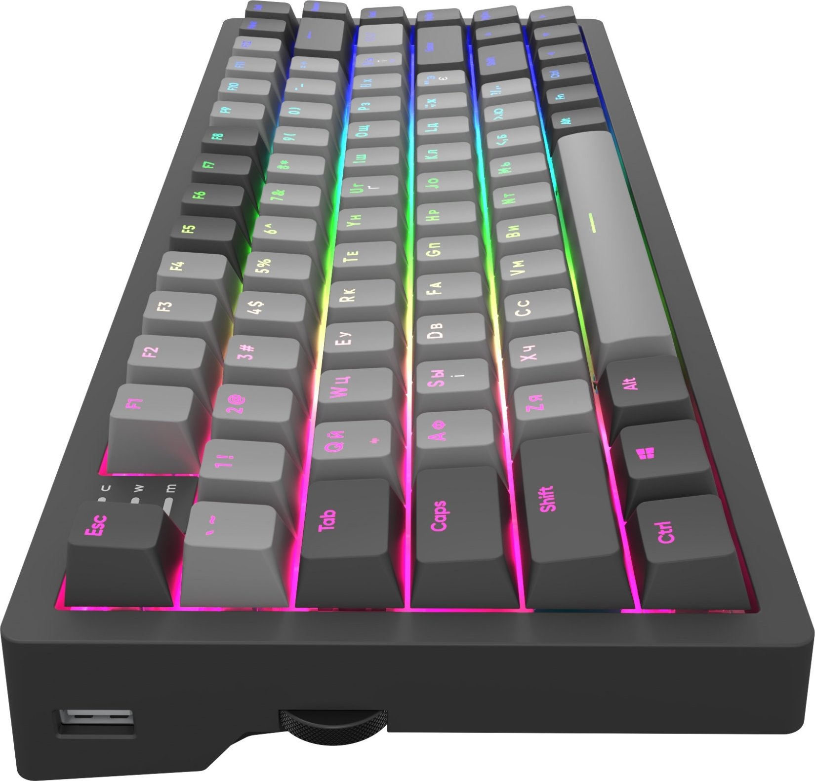 Клавиатура Dark Project Pro KD83A PBT Mech. Gateron Cap Teal (DP-KD-83A ...
