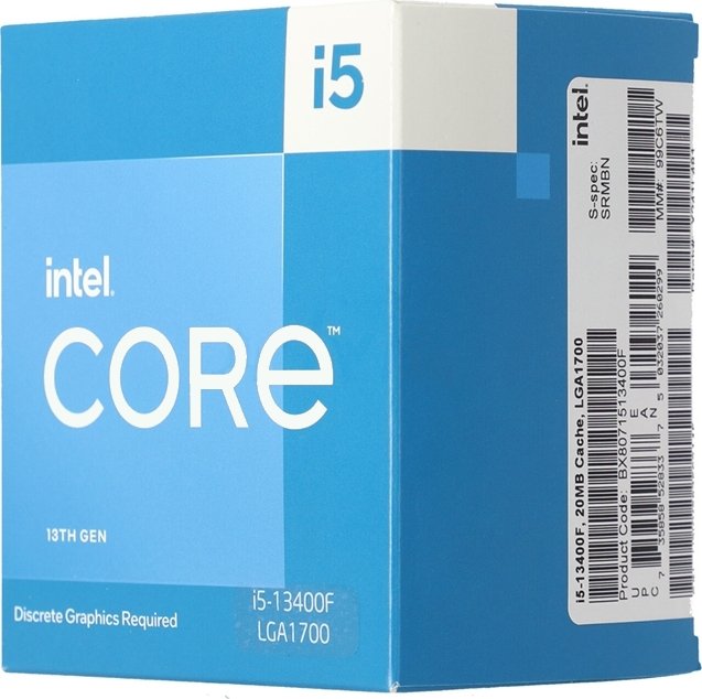 Процессор Intel Core i5-13400F s-1700 4.6GHz/20MB BOX