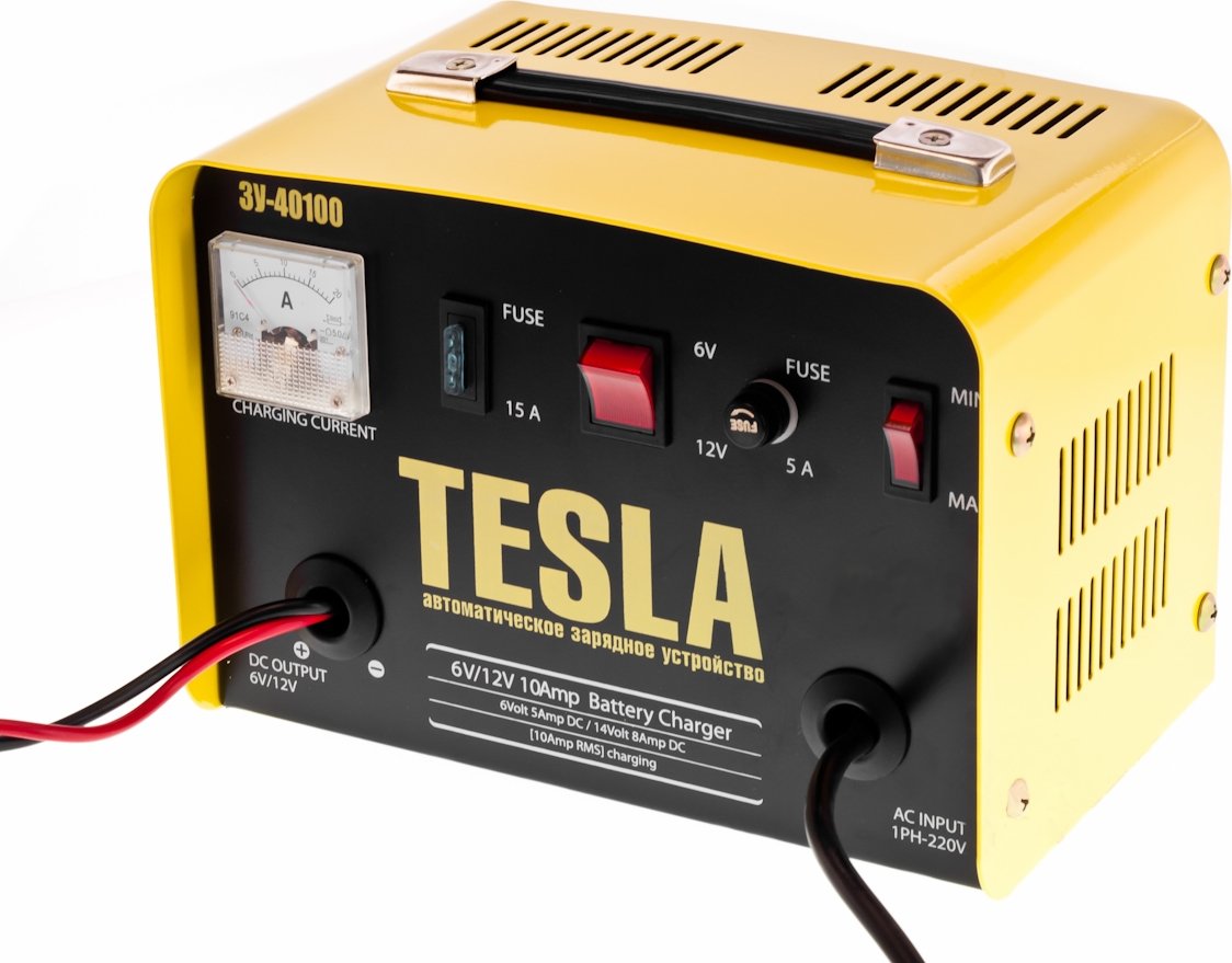 Зарядное устройство Vitol Tesla ЗУ-40100 купить | ELMIR - цена, отзывы ...