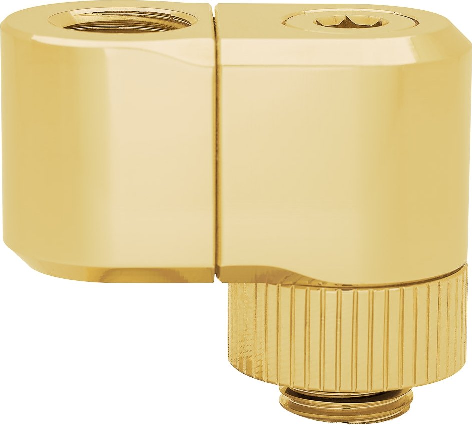 Фитинг EKWB EK-Quantum Torque Double Rotary Offset 21 Gold