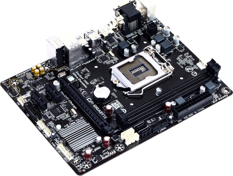 Материнская плата GigaByte GA-H81M-S2H s-1150 H81 купить | Elmir - цена ...