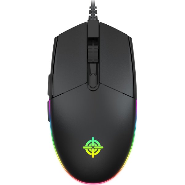 Мышь GamePro GM220 Black USB купить | ELMIR - цена, отзывы, характеристики