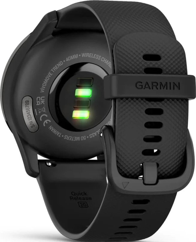 Смарт-часы Garmin Vivomove Trend Black (010-02665-00) купить