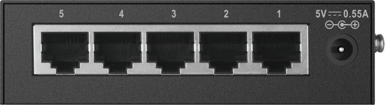 Коммутатор D-Link DES-1005D купить | ELMIR - цена, отзывы, характеристики