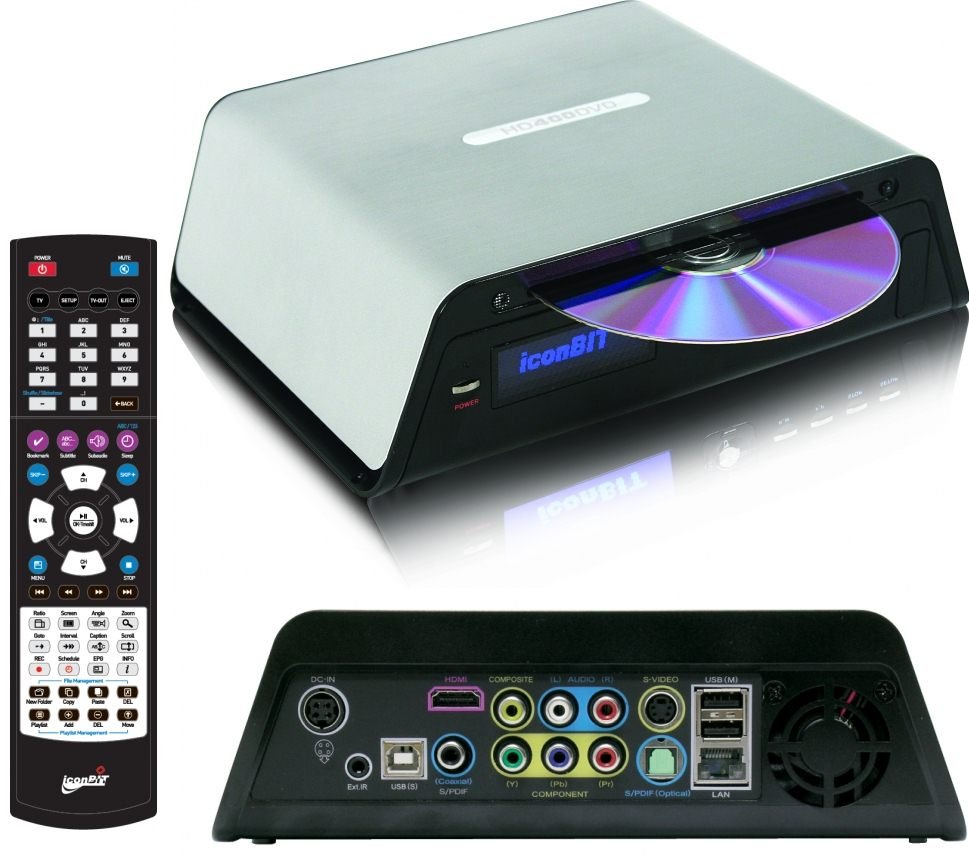 Медиаплеер Медиаплеер Iconbit HD400DVD купить | ELMIR - цена, отзывы ...