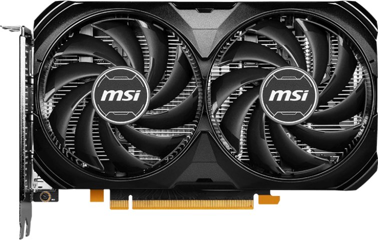 Видеокарта MSI PCI-E GeForce RTX 4060 8GB DDR6 (RTX 4060 VENTUS 2X
