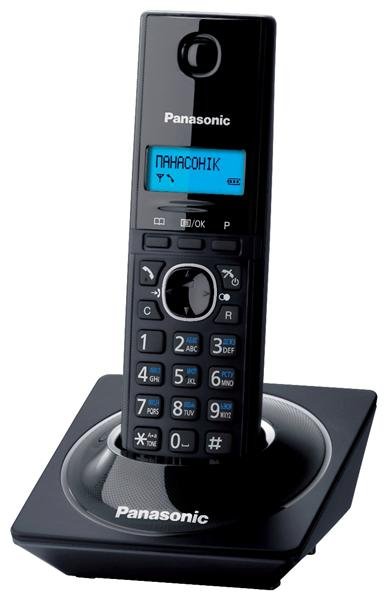 Радиотелефон DECT Panasonic KX-TG1711UAB Piano Black купить | ELMIR ...