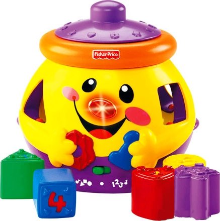 Игрушка развивающая Fisher-Price Волшебный горшочек рус. яз. (K2831 ...