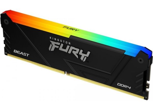 Модуль памяти Kingston Fury DDR4 32GB 2x16GB 3200MHz Beast RGB