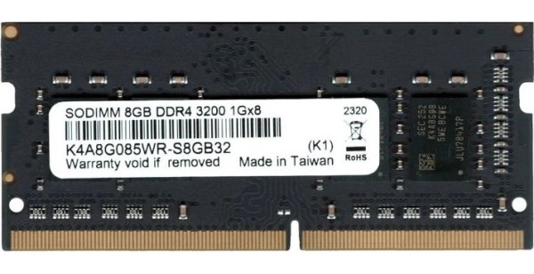 Модуль памяти SO-DIMM Samsung DDR4 8GB 3200MHz C22 OEM (K4A8G085WR