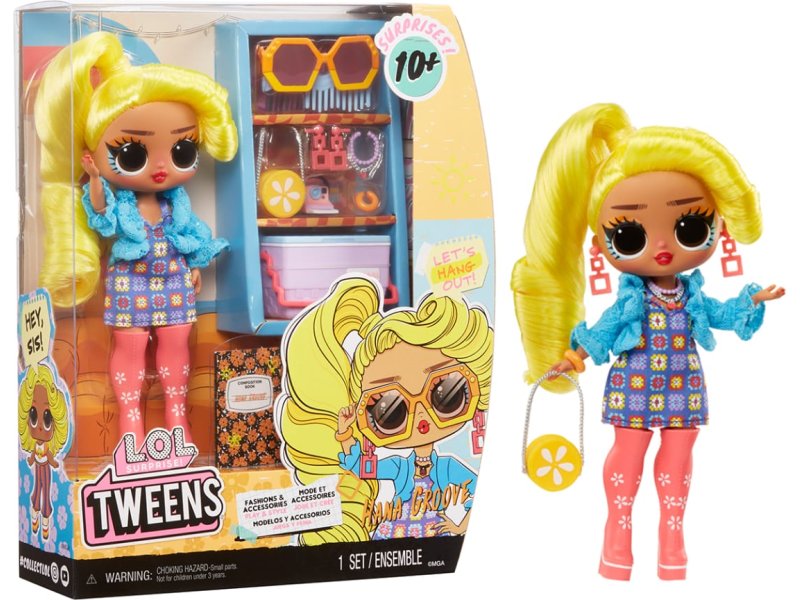 Фото - Дитячий набір для гри LOL Surprise Ігровий набір L.O.L. Surprise з лялькою Tweens Core Ханна Грув 591658 (591658)