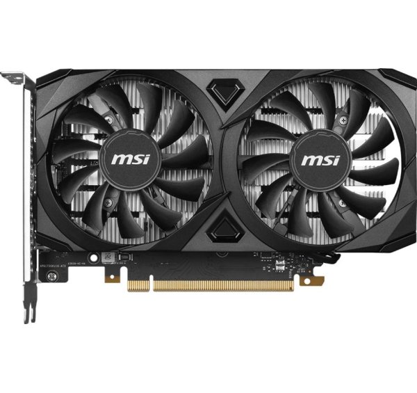 Видеокарта MSI PCI-E GeForce RTX 3050 6GB DDR6 (RTX 3050 VENTUS 2X