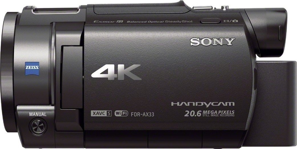 Цифровая видеокамера Sony Handycam FDR-AX33 Black купить | ELMIR