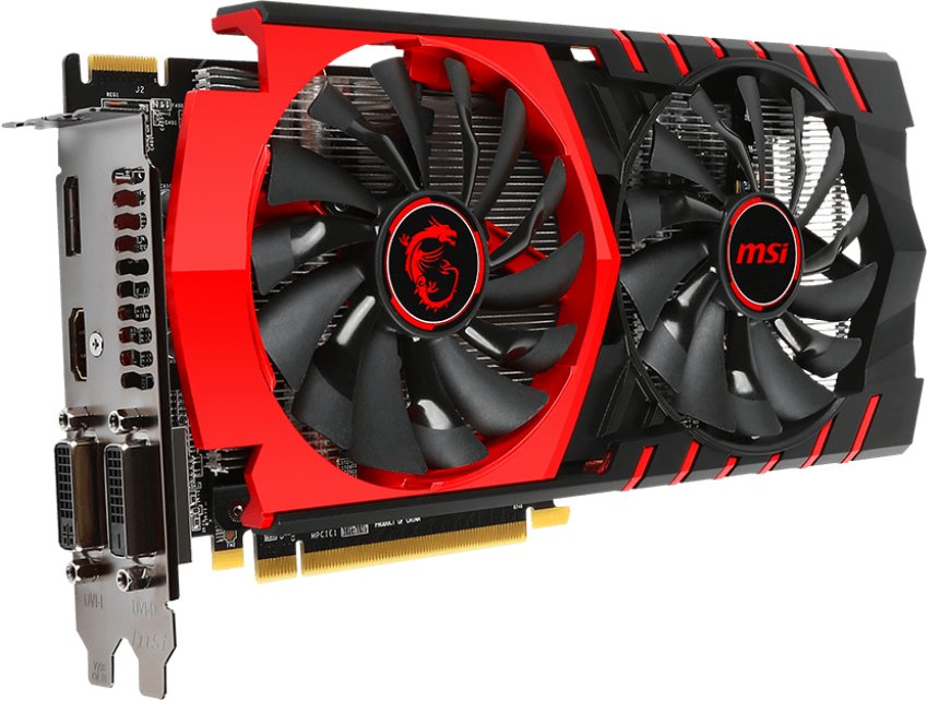 Видеокарта PCI-E Radeon R7 370 4GB DDR5 MSI (R7 370 GAMING 4G) купить ...