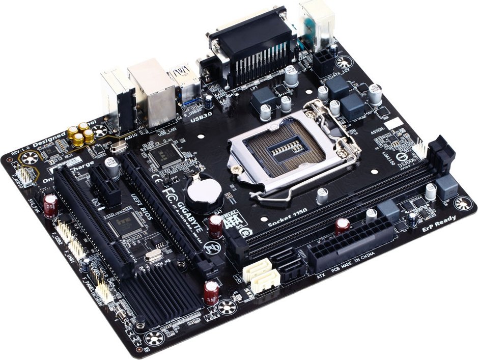 Материнская плата GigaByte GAH81MWW s1150 H81 купить Elmir цена