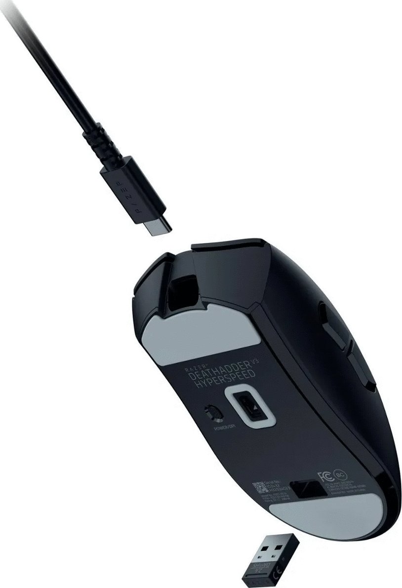 Мышь Razer DeathAdder V3 Hyperspeed Wireless Black (RZ01-05140100